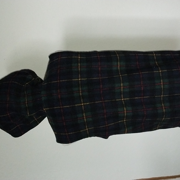 Vintage Ralph Lauren VEST HOODED CLASSIC Tartn Green Plaid  UNISEX  Size Small P - Picture 7 of 11